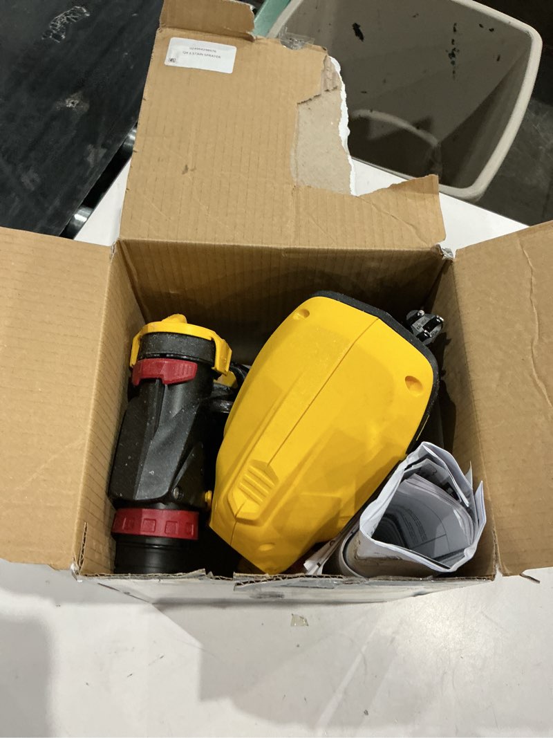 Condition photo showing As Is for wagner control spray qx5 corded electric handheld hvlp paint sprayer (compatible with stains)