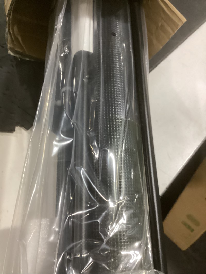 Condition photo showing New/Like New for 180'' retractable baby gates extra wide,42" extra tall retractable dog gate for doorways,safety upgrade 15 foot extra long retractable baby gate for stairs, black indoor/outdoor retractable gate black 42" tall x 180" wide