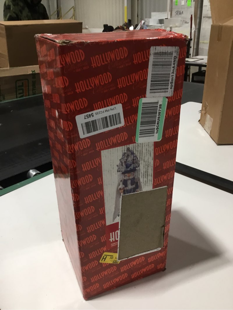 Condition photo showing New/Like New for Kurt Adler 18-Inch Hollywood 7 Swans Swimming Nutcracker