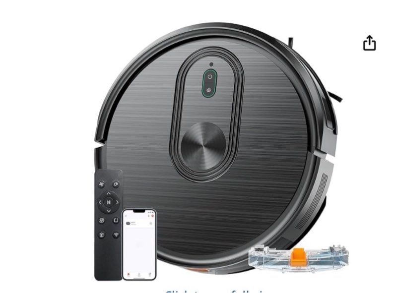 xiebro robot vacuum and mop combo, 2 in 1 vacuuming & mopping robot with schedule, app/bluetooth/voi