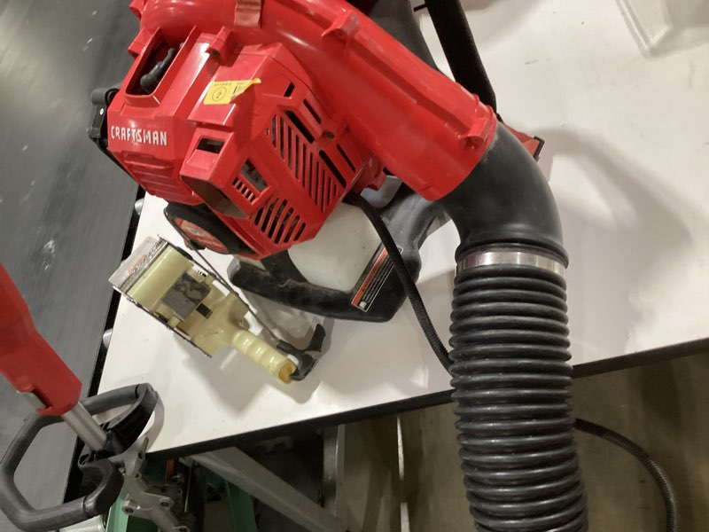 Condition photo showing Good Condition for craftsman bp510 51-cc 2-cycle 600-cfm 220-mph gas backpack leaf blower