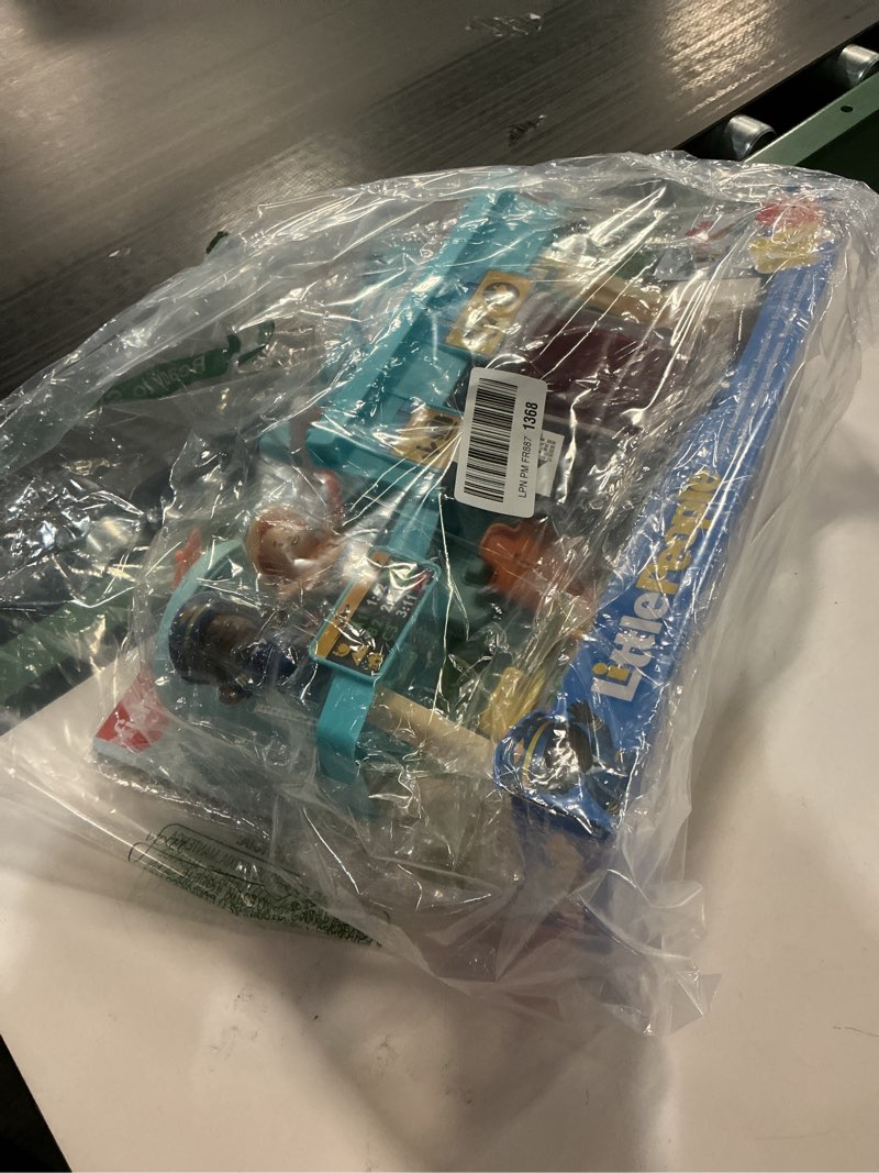 Condition photo showing As Is for Fisher-Price Little People Toddler Toy Everyday Adventures Airport Playset with Airplane for Preschool Pretend Play Ages 1+ Years