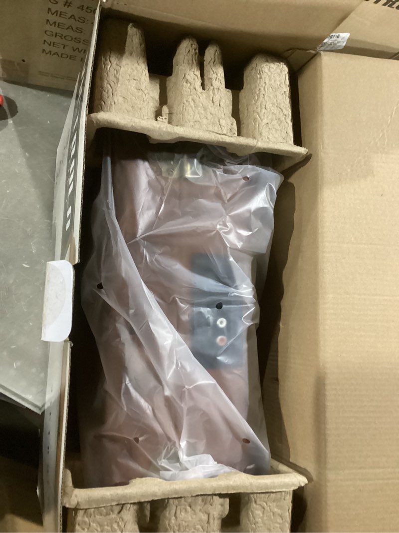 Condition photo showing New/Like New for victrola journey bluetooth portable suitcase record player – with built-in speakers, 3 speed vinyl record player, rca out, headphone jack (brown)