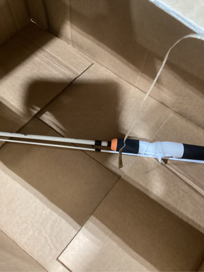 Condition photo showing As Is for Shakespeare Youth Customize-It Combo Fishing Reel and Rod Combo Spinning