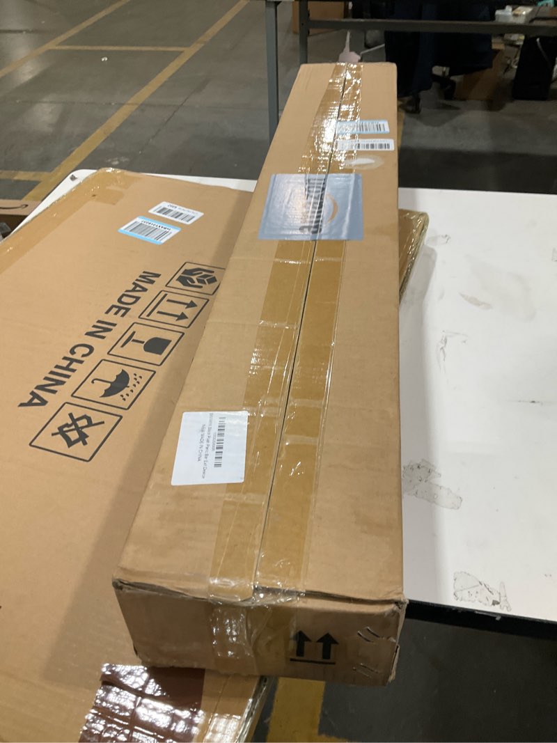 Condition photo showing As Is for IRONWALLS Panic Exit Device, Black - 41' Commercial Door Push Bar with Exterior Lever, Stainless Steel Emergency Door Push Bar Locks for 41'-53' Doors 41 Inch Black