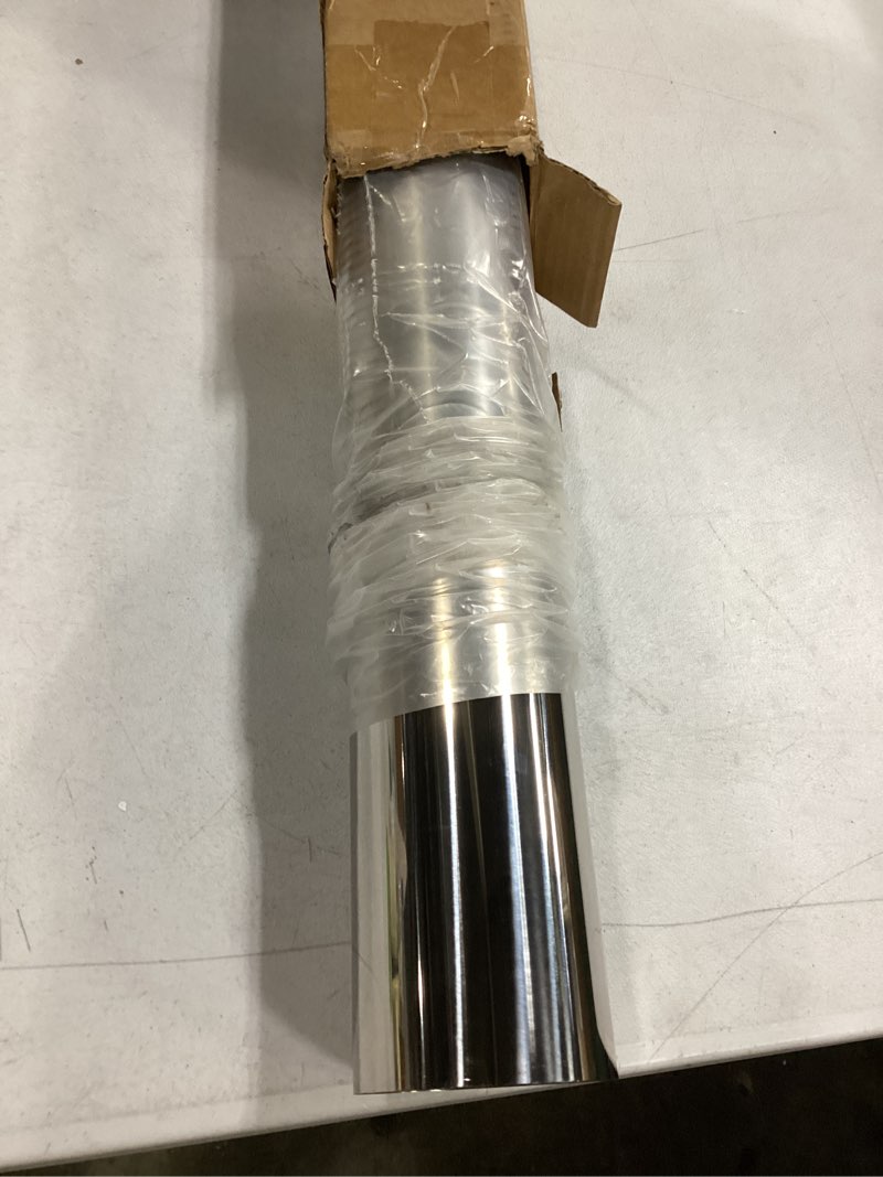 Condition photo showing Good Condition for 3.5 inch straight diy custom mandrel exhaust pipe tube pipe, 30 inch length, 3.5'' od mandrel straight pipe, t304 stainless steel, universal fitment - 1pc 3.5''od-straight-30''-1pc