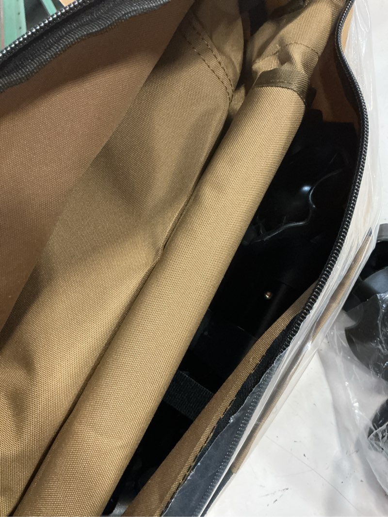 Condition photo showing Good Condition for moon lence high back folding camping chairs, adjustable height beach chair with anti-sinking feet & widened seat (khaki) new khaki with feet 1 pack