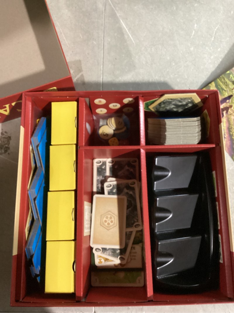 Condition photo showing Good Condition for CATAN Board Game (6th Edition) Trade, Build & Settle in The Classic Strategy Game for Family, Kids & Adults, Ages 10+, 3-4 Players, 60-90 Min Playtime