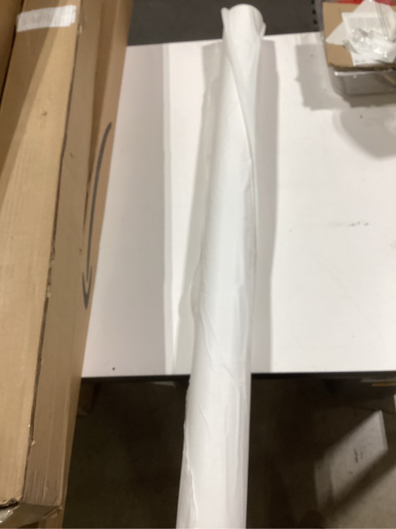 Condition photo showing Good Condition for Party Solids White Plastic Table Cover Roll 40" X 300' Table Cloth Plastic Cover Roll - Premium Quality Thick 0.5 MIL Banquet Rolls - Disposable Tablecloth Rolls White 300 Feet
