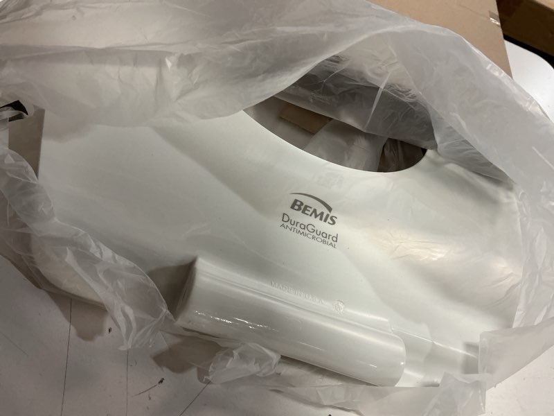 Condition photo showing Good Condition for BEMIS BB955CT Commercial Heavy Duty Open Front Baby/Toddler Plastic Toilet Seat without Cover, For Schools and Daycares, White