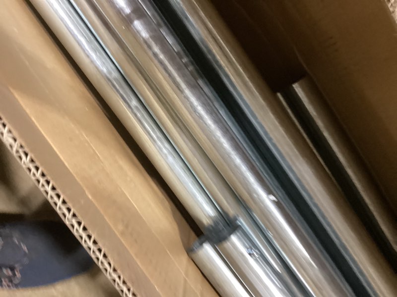 Condition photo showing Good Condition for 1-3/8" x 8' galvanized pipe/tubing for chain link fence, gates, posts - 4 pieces