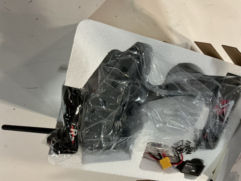Condition photo showing Good Condition for dtxmx rc radio transmitter, radiolink rc6gs v3 7 channels controller and r7fg gyro receiver, 2.4ghz voltage telemetry & long range control 30 models storage for rc car, boat, tanks, crawler, buggy