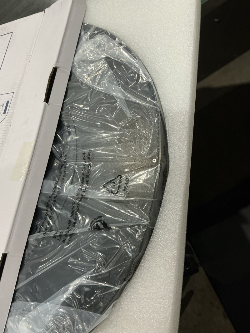 Condition photo showing Good Condition for 20 inch large led flush mount ceiling light fixture,45w,4600lm,3000k/4000k/6000k cct selectable,0.9 inch super slim round ceiling light for bedroom,hallway,kitchen (dimmable black 2pk) black 20"-2pk