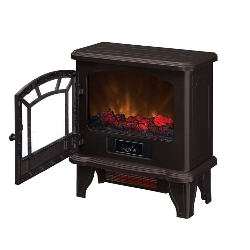 Duraflame Inrared Quartz Electric Stove Heater Bronze
