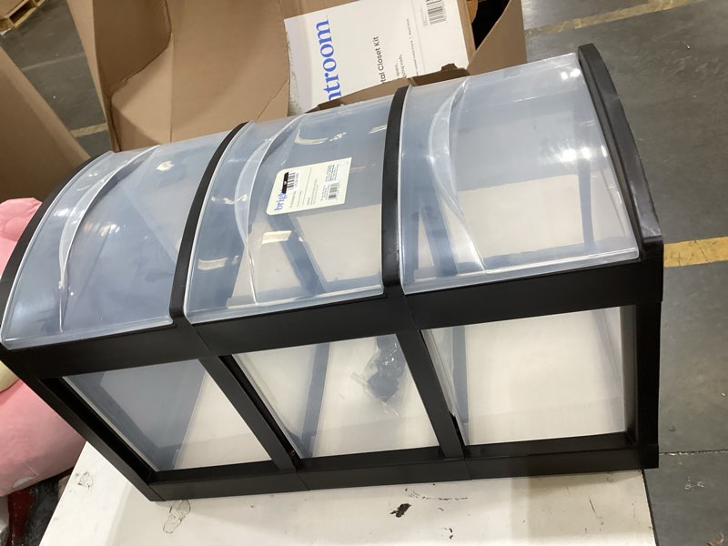 Condition photo showing Good Condition for 3 drawer medium cart black - brightroom™