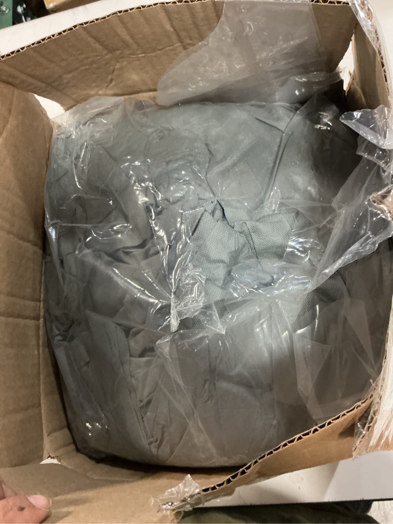 Condition photo showing Good Condition for budge lite car cover, indoor protection, breathable dustproof cover, fits mid-size sedans up to 200 inches, gray, size 3 size 3: fits cars up to 16'8"