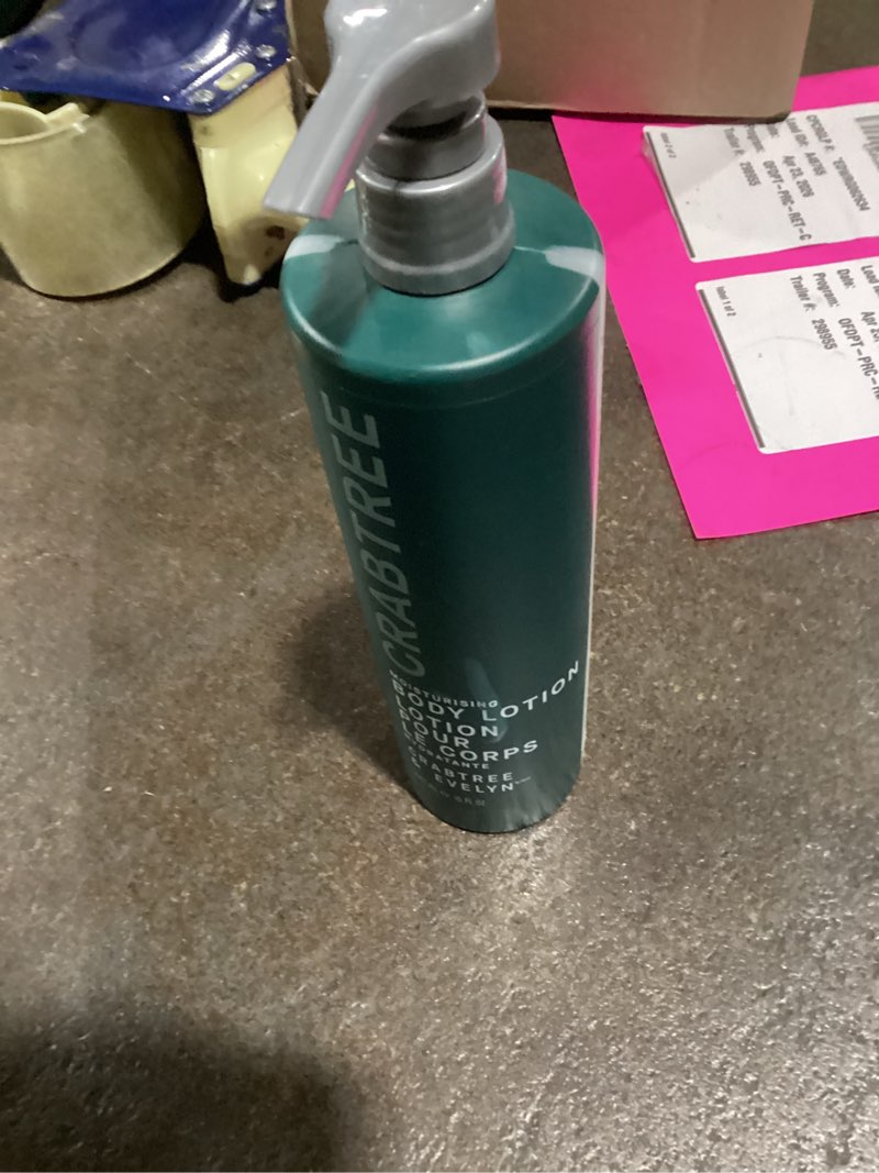 Condition photo showing Good Condition for crabtree body lotion 