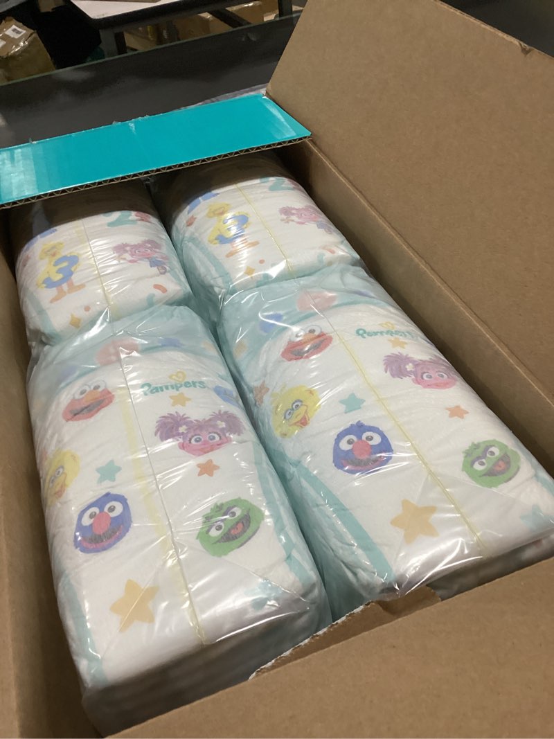 Condition photo showing Good Condition for pampers diapers - baby dry - size 5, 132 count, absorbent disposable infant diaper (packaging may vary) size 5 132