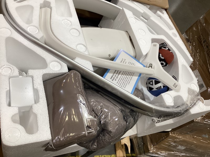 Condition photo showing Good Condition for uppababy mamaroo smart swing – customizable soothing modes with motionsync technology – infant recline + bluetooth enabled – included newborn insert – wells (dark taupe mélange)
