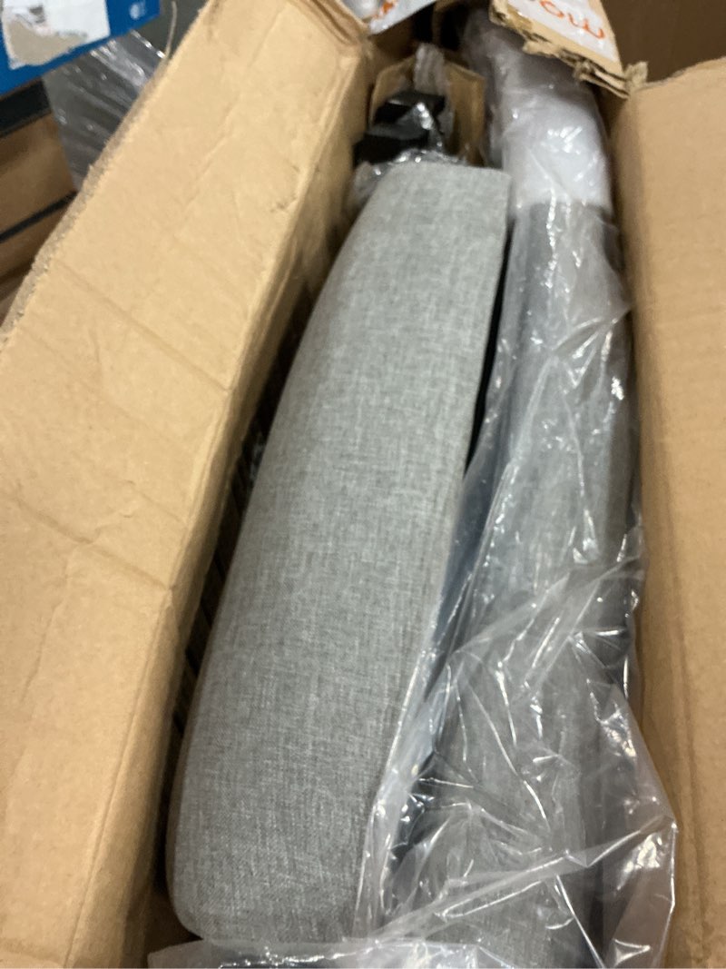 Condition photo showing New/Like New for modway mo- duchess modern tufted button upholstered fabric parsons, dining chair, light gray