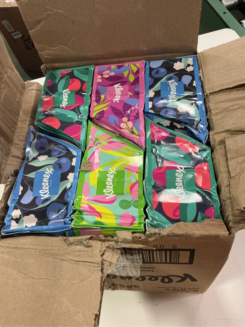 Condition photo showing Good Condition for Kleenex Disposable Paper Hand Towels, 6 Boxes, 60 Tissues per Box (360 Total Tissues), Packaging May