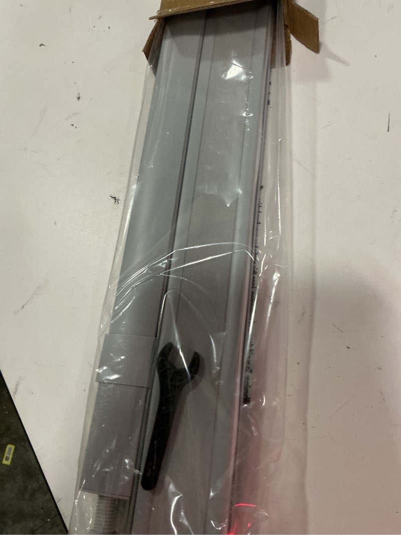 Condition photo showing Good Condition for lazblinds no tools no drill cordless cellular shades, top down bottom up (tdbu) honeycomb shades for home, light filtering thermal insulation blinds for windows, 46" w x 64" h, grey light filtering - grey 46" w x 64" h