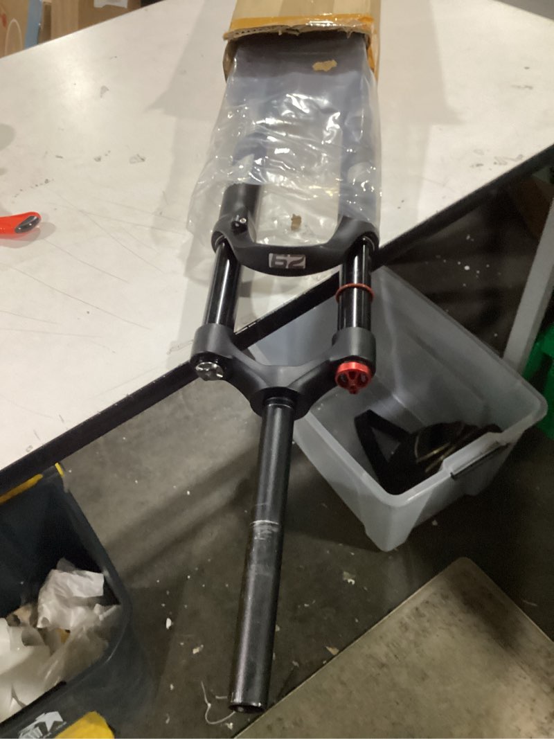 Condition photo showing Good Condition for BUCKLOS 26/27.5/29 Travel 120mm MTB Air Suspension Fork, Rebound Adjust 1 1/8 Straight/Tapered Tube QR 9mm Manual/Remote Lockout XC AM Ultralight Mountain Bike Front Forks Straight-manual lock 29"