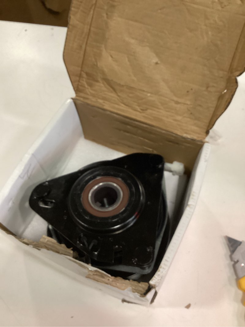Condition photo showing As Is for 179335 174605 electric pto clutch for ayp 532179355, craftsman 414737 532174605 gt3000, husqvarna 532179335 532414737, 5215-140, fits ayp prgt25h48a prgt22h48a husqvarna gth 2248xpb 2248xpc