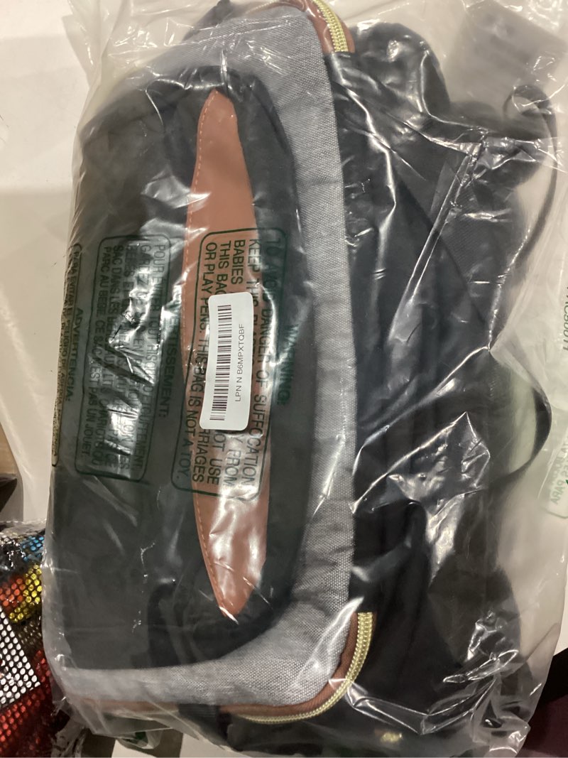 Condition photo showing Good Condition for LOVEVOOK 40L Travel Backpack for Women & Men, Airline Approved Carry On Luggage with 3 Packing Cubes, TSA Overnight Bags, Waterproof Personal Item Bag, Weekender Essentials Backpacks fits 17" Laptop 40L-4Pcs Black-grey-brown