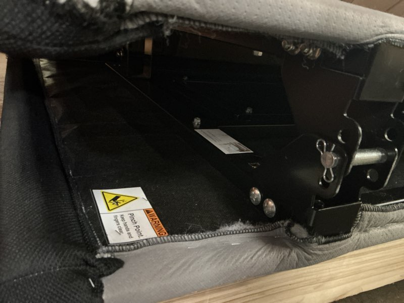 Condition photo showing As Is for Similar Nestl Adjustable Bed Frame, Zero Clearance Adjustable Massage Bed Frame with Wireless Remote, Adjustable Bed Base Head & Foot Massage, Fast & Easy Assembly, USB Ports, LED Light,  Bed Frame Premium Adjustable Base with Massage