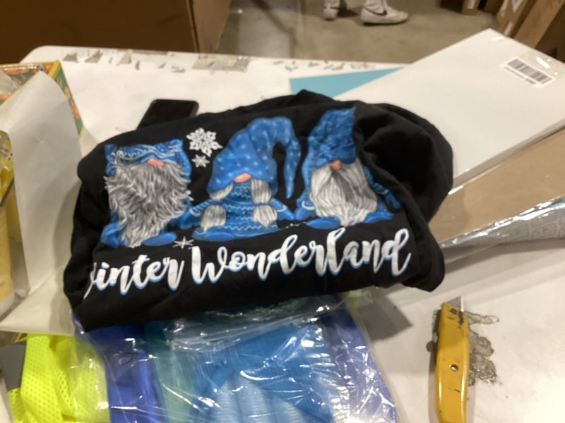 Condition photo showing Good Condition for winter wonderland gnomes winter snowy gnomes snow gnome long sleeve t-shirt