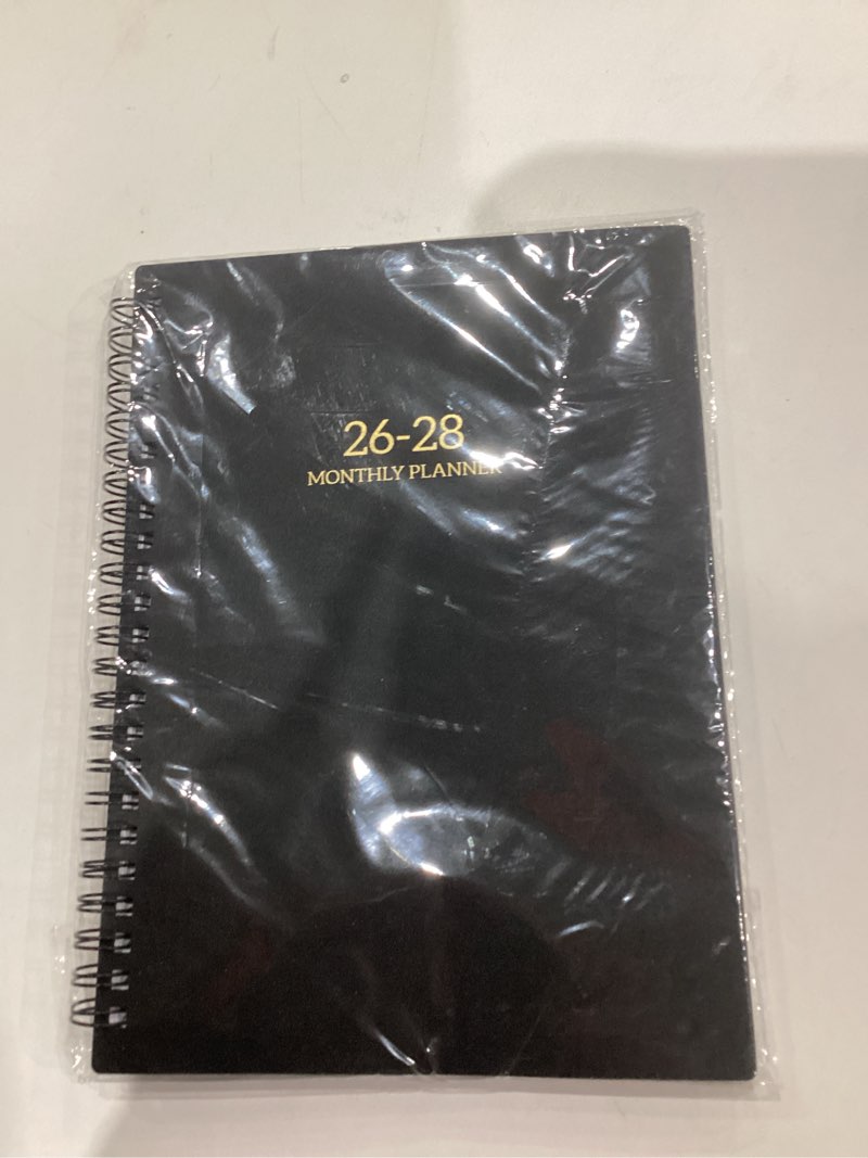 Condition photo showing New/Like New for 2026-2028 Monthly Planner/Calendar - 3 Year Monthly Planner 2026-2028, Jan. 2026 - Dec. 2028, 6.3" x 8.4", monthly planner with Spiral Bound, Notes Pages, 36-Month Tabs, Inner Pocket, 3 Year Calendar