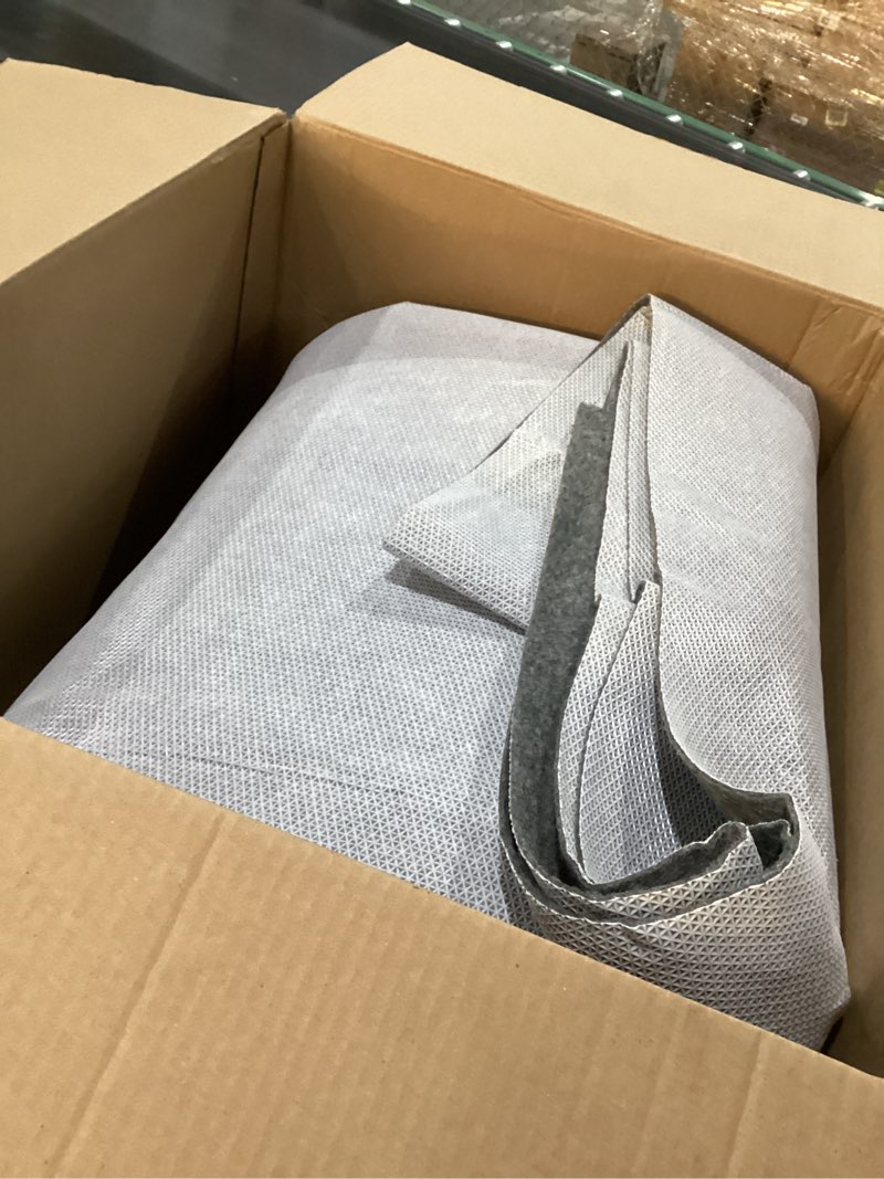 Condition photo showing Good Condition for Waterproof Rug Pad, 10x14 ft Area Rug Non-Slip Carpet Pad, Non-Slip Rug Pads for All Floors and Finishes, Felt Pad for Hardwood Floors, Keeps Carpets in Place Soft and Safe 10' x 14' (Rectangular) 1/8" Thick