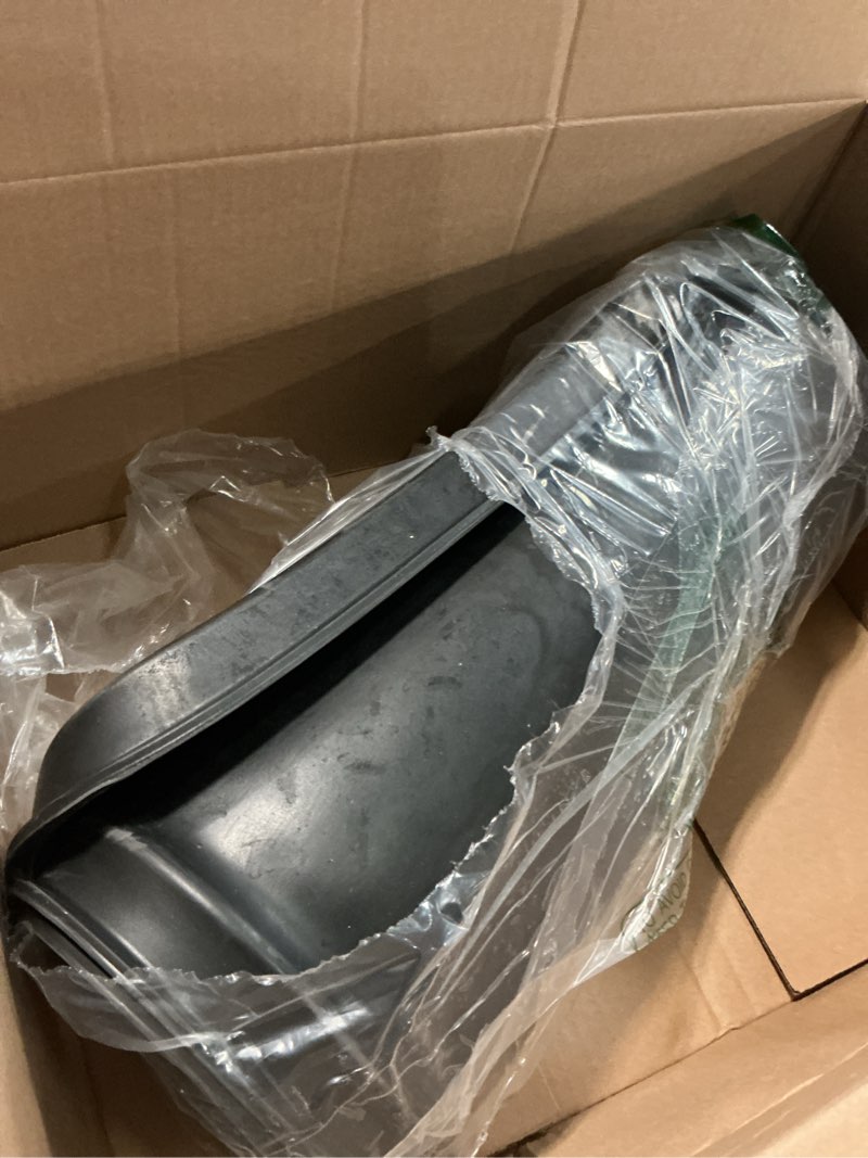 Condition photo showing As Is for Matace 1 Pack Rubber Extra Large Shoe Tray for Entryway,Long Boot Tray,Slim Boot Mat for Indoor and Outdoor Use,16x55 in, Rectangular (Pack of 1) 55" x 16" x 1.2"