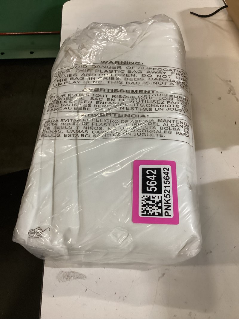 Condition photo showing Good Condition for lane linen 100% egyptian cotton twin sheets set - 1000 thread count, soft & comfy luxury hotel style thick cotton twin sheet set, fully elasticized reinforsed seams no pill natural cooling - white 01: white twin