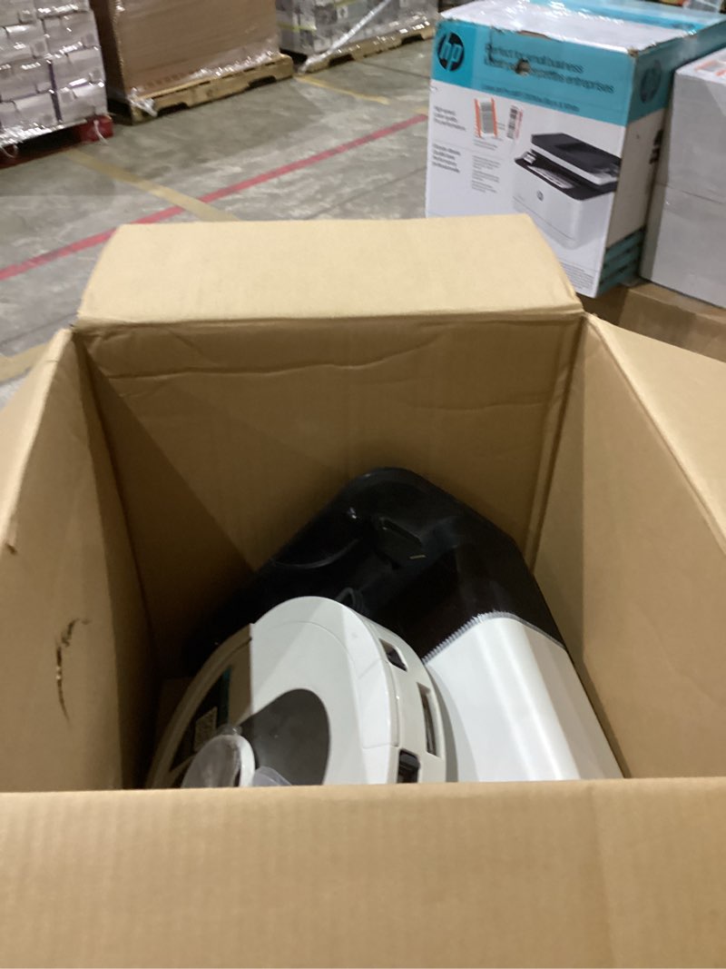 Condition photo showing As Is for Shark Stratos 2-in-1 Robot Vacuum & Mop with 25+ Hands-Free Features & NeverTouch Self-Cleaning Base, Precision Mapping, Autolift Technology, HEPA Filtration, Edge Detect, AV2700ZE, White