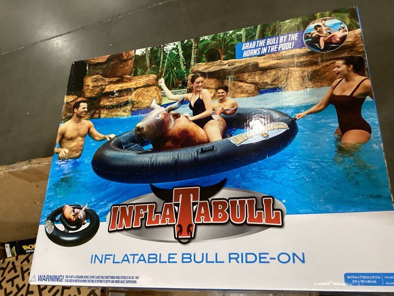 Condition photo showing New/Like New for inflatabull