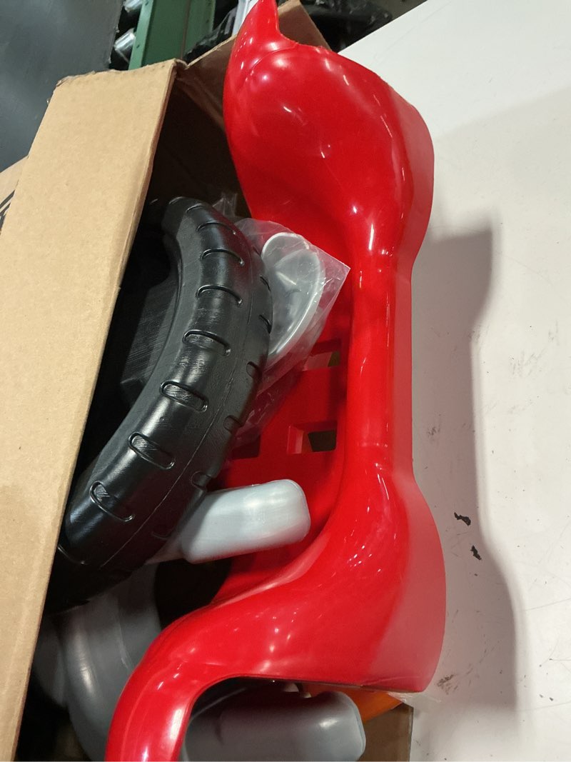 Condition photo showing Good Condition for fisher-price harley davidson toddler tricycle ride-on preschool toy, lights & sounds trike with adjustable seat (amazon exclusive)