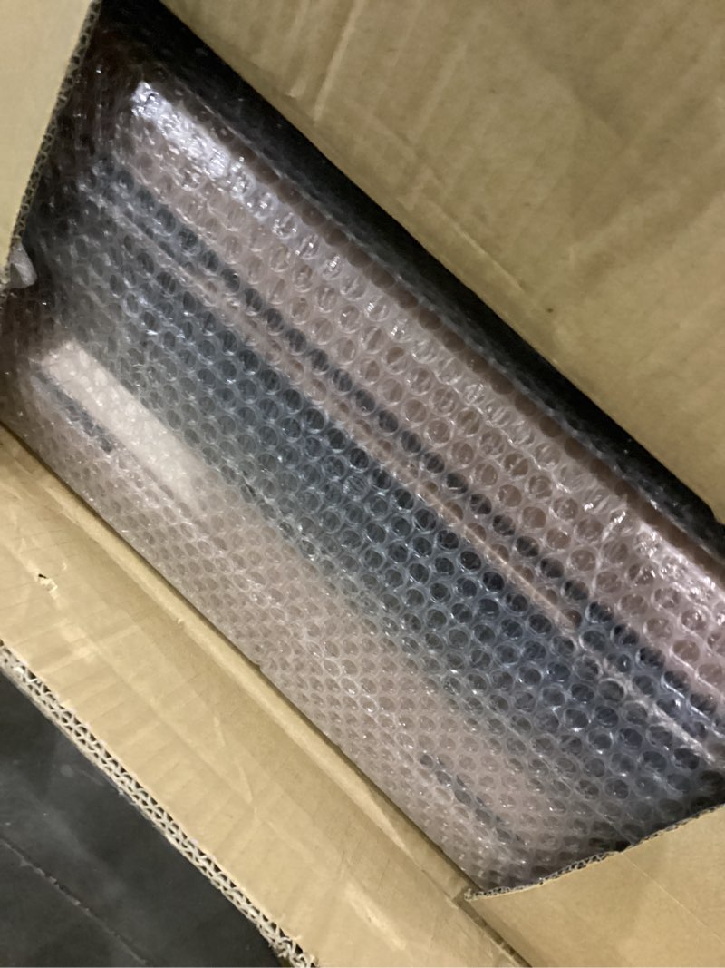 Condition photo showing New/Like New for Professional Makeup Artist Directors Lightweight Portable Foldable Aluminum Chair with Backrest Footrest and Hinge Lock