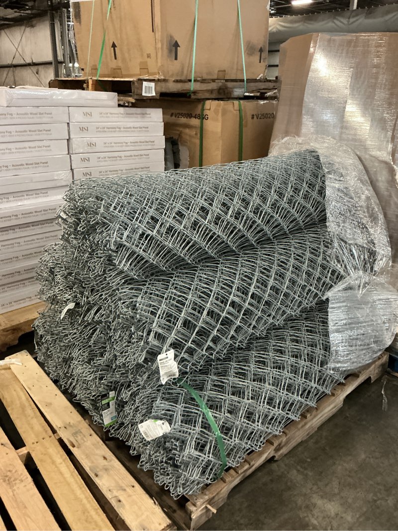 Condition photo showing New/Like New for 10 ft. x 4 ft. 12-gauge galvanized steel chain link fence fabric repair roll