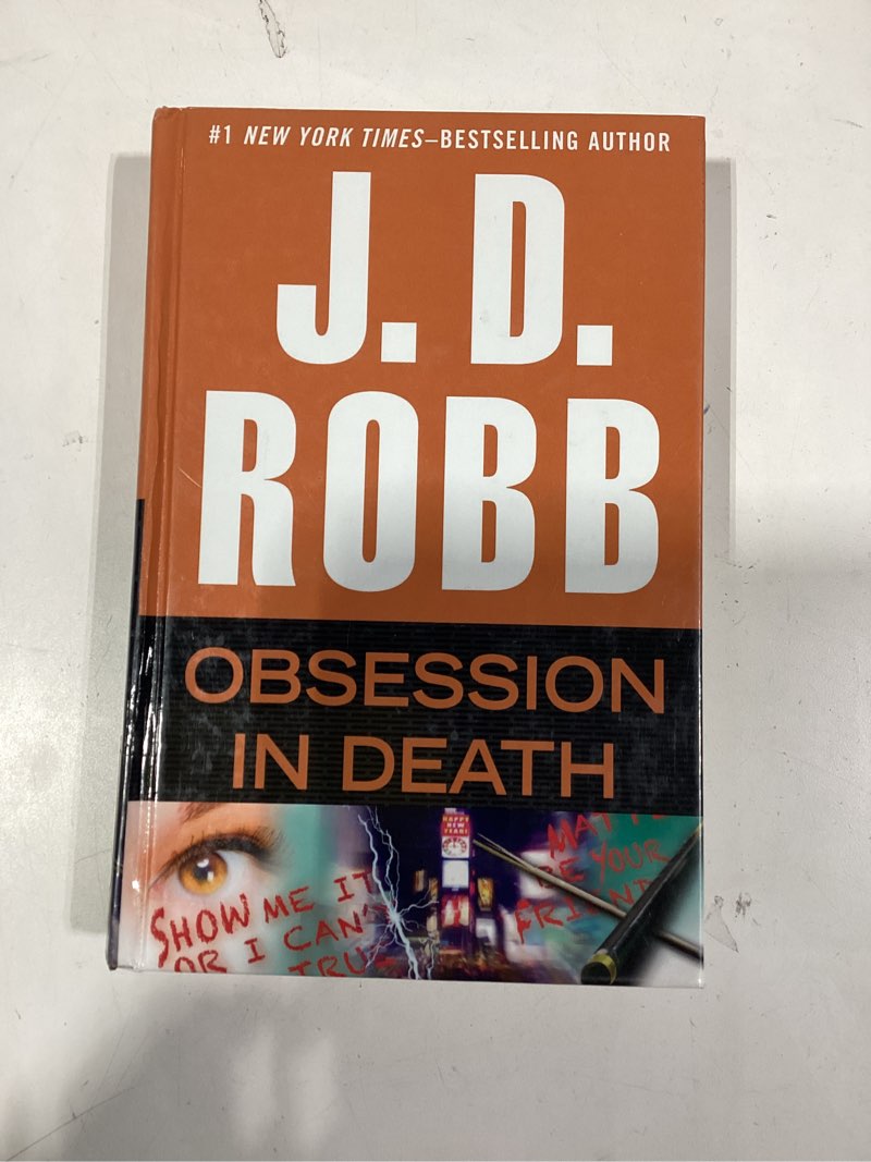 Obsession In Death. Hardcover