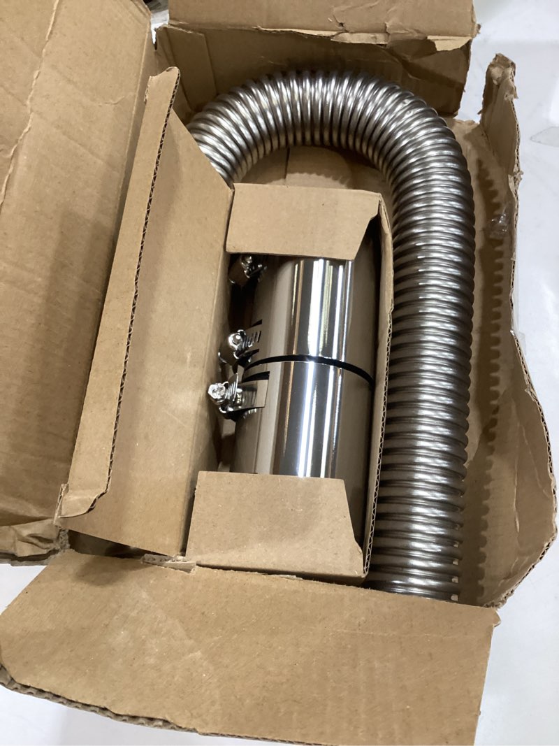 Condition photo showing Good Condition for BLACKHORSE-RACING 24" Stainless Steel Radiator Flexible Coolant Water Hose Kit with Caps Universal