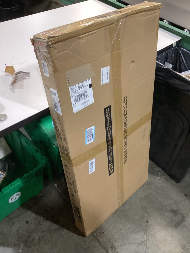 Condition photo showing New/Like New for Heavy Duty Clothes Rack, Rolling Clothing Rack With Shelves Load 620 LBS, Double Rod Clothing Racks for Hanging Clothes, Portable& Adjustable Clothes Rack with Wheels Garment Rack Sliver Large