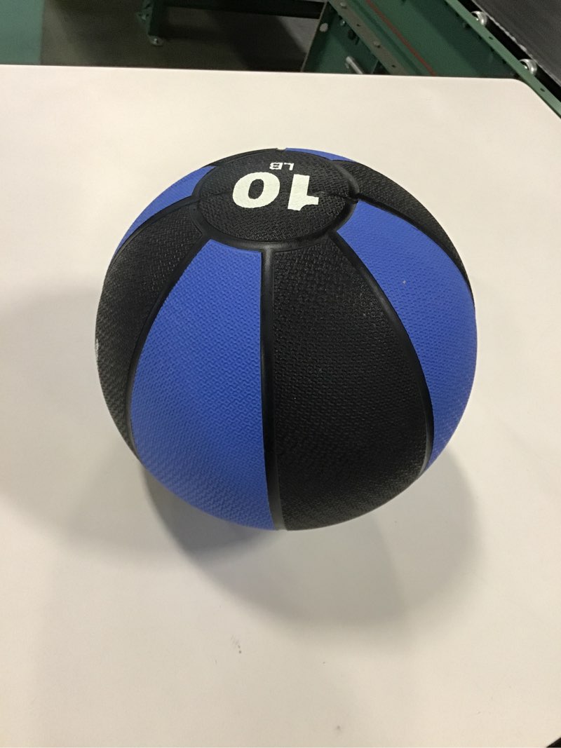 Condition photo showing Good Condition for Amazon Basics Weighted Medicine Ball 10 Pounds