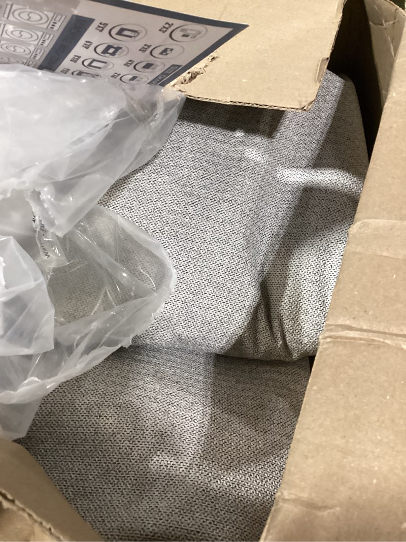 Condition photo showing As Is for releany area rugs 8'x10' washable non-slip, floral vintage distress print pattern medallion carpet for living room bedroom dining room, brick red rust neutral brown burnt orange green brick/brown/green 8' x 10' (rectangular)