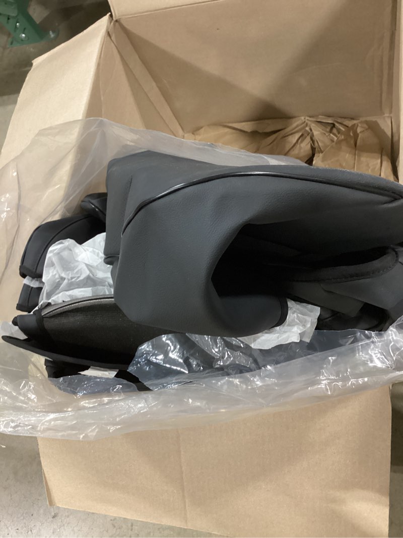 Condition photo showing As Is for ikabevem custom fit seat covers for toyota corolla 2020 2021 2022 (l, le) full set faux leather waterproof airbag compatible black black corolla 2020-2022 full set