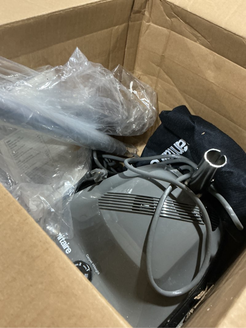 Condition photo showing As Is for Sanitaire PROFESSIONAL TRADITION® Upright Vacuum,Blue