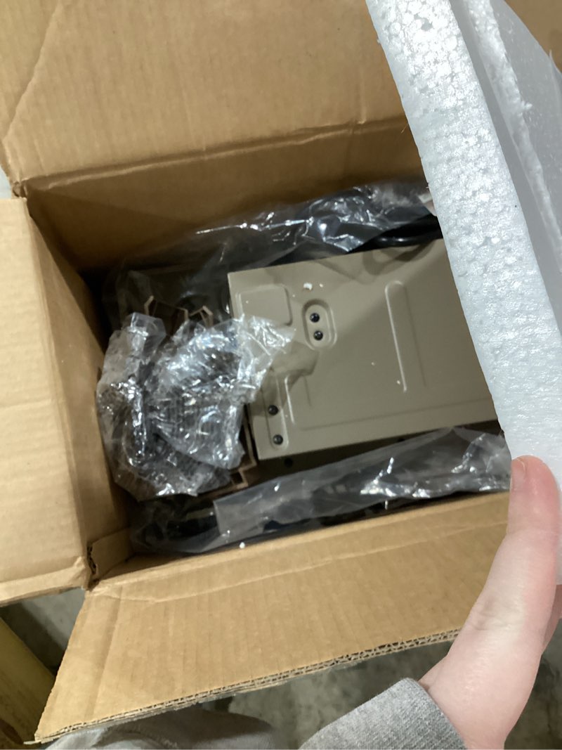 Condition photo showing As Is for duraflame Infrared Quartz Electric Stove Heater - DFI-591-22 - Taupe