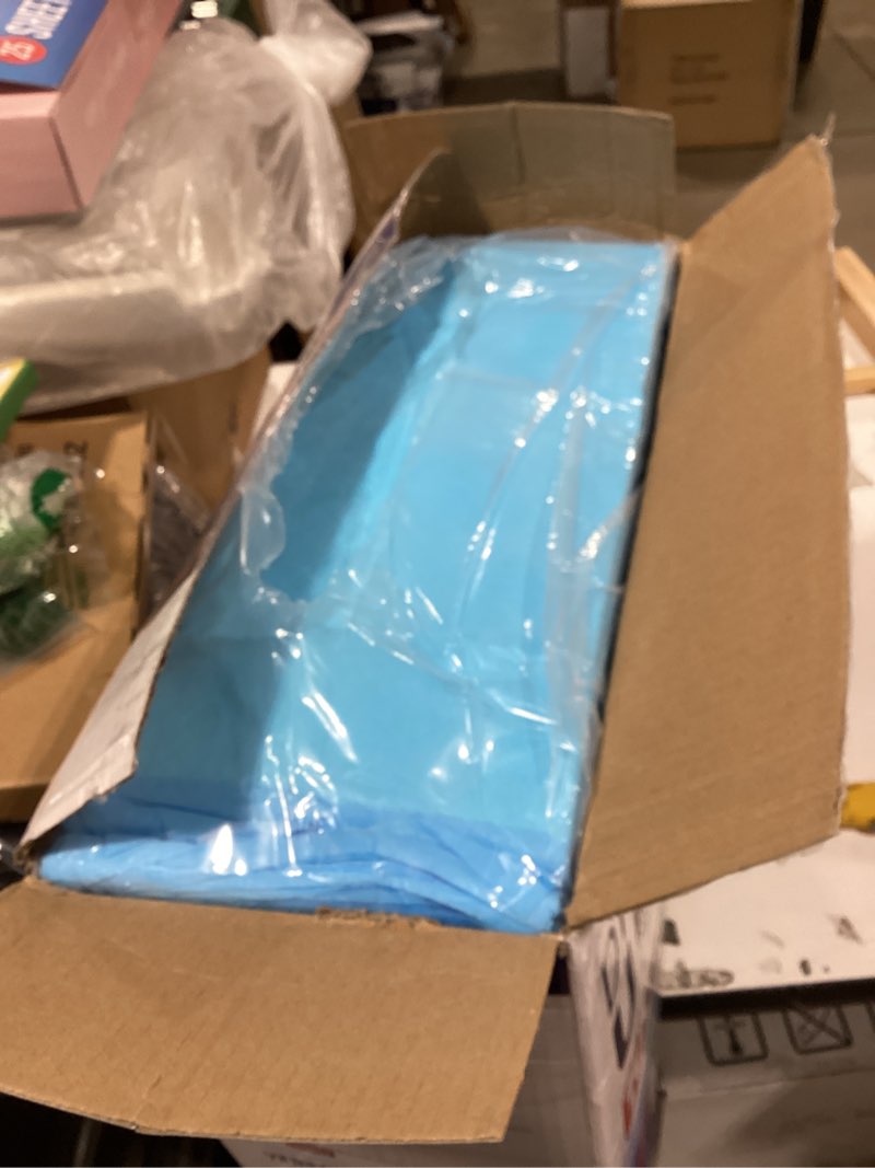 Condition photo showing New/Like New for biggmed tear-resistant disposable bed pads 30" x 36" 100 count absorbent underpads, chux thicker extra large incontinence bed pads, pee pads for adults, kids, elderly, pets 30"x36"-100count-tear-resistant