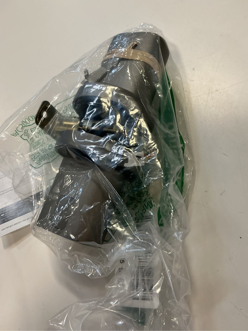 Condition photo showing As Is for Keyless Entry Door Lock, Fingerprint Door Lock with Keypad Biometric Door Knob, Auto-Lock for Interior Doors Thickness up to 2-1/4", Bedroom, Home Office, Garage, 4xAA Alkaline, MD1 Titanium FP titanium